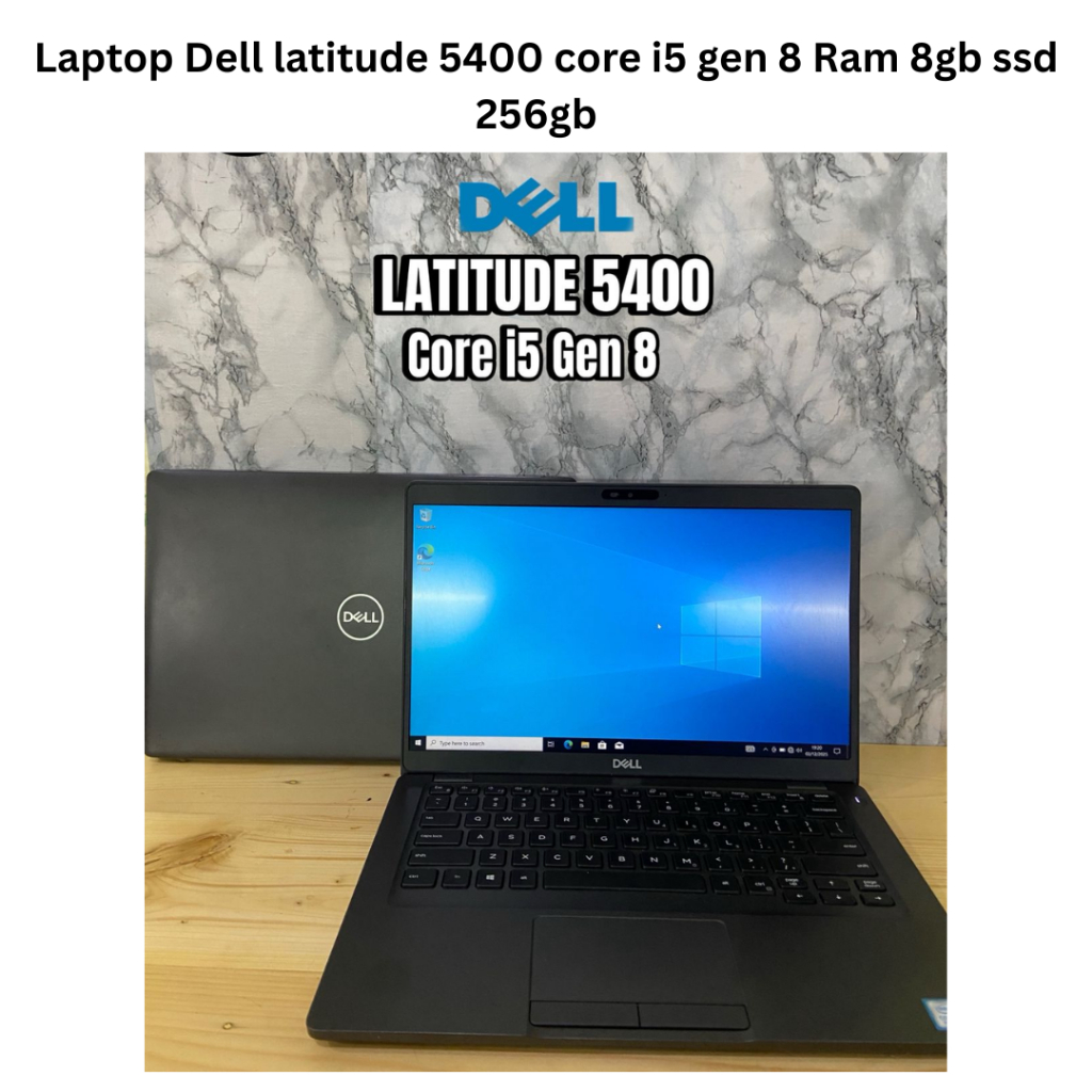 Laptop Dell Latitude 5400 – Core i5 gen 8 | RAM 8GB | SSD 256GB | 14"
