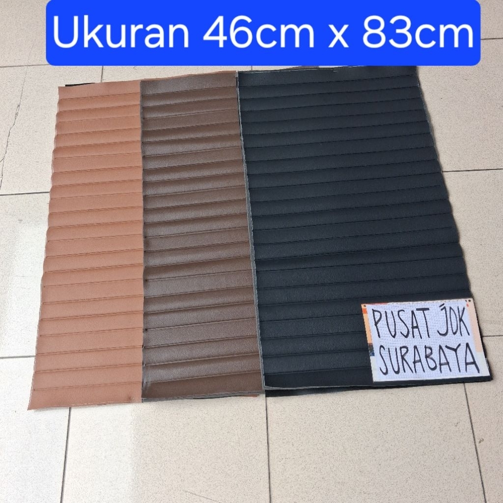 PJS - Kulit sarung cover jok W175 XSR CB GL VESPA RETRO JAPSTYLE super timbul custom modif - sadel m