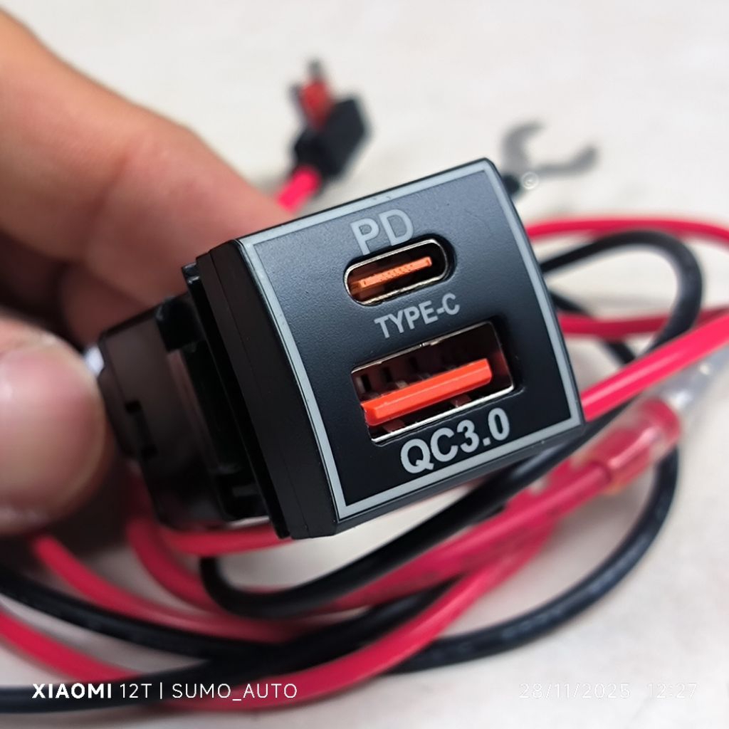 charger hp mobil fast charging QC 3.0/PD innova zenix/ raize rocky/ new avanza xenia 2023-2025/ camr