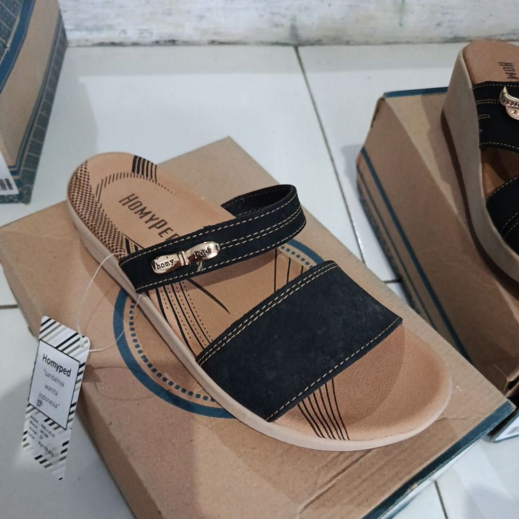 Homyped Prily n43 Sandal Slop Wanita Sandal Homyped Original