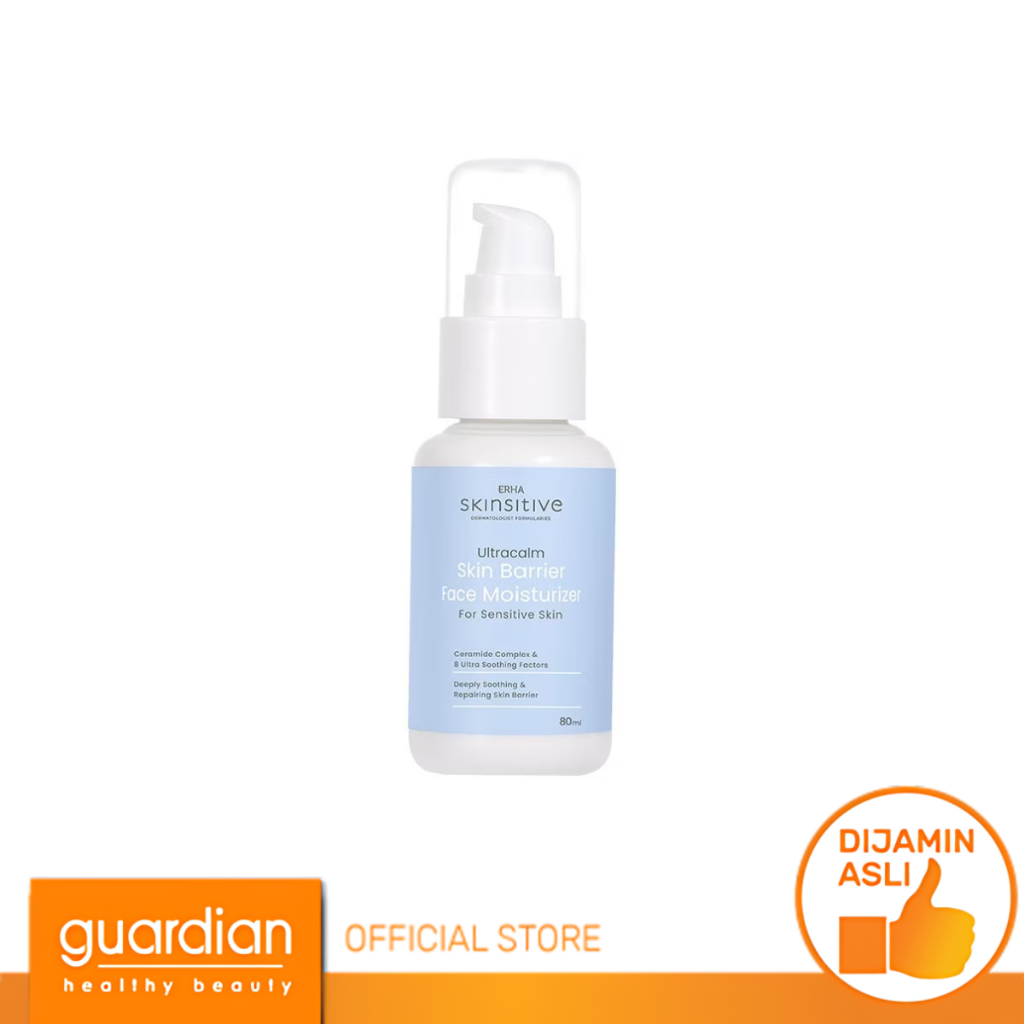 ERHA Skinsitive Ultracalm Skin Barrier Moisturizer 80ml | Pelembap Wajah