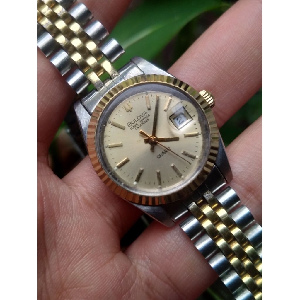 Bulova Super Seville Callender President Two Tone murah
