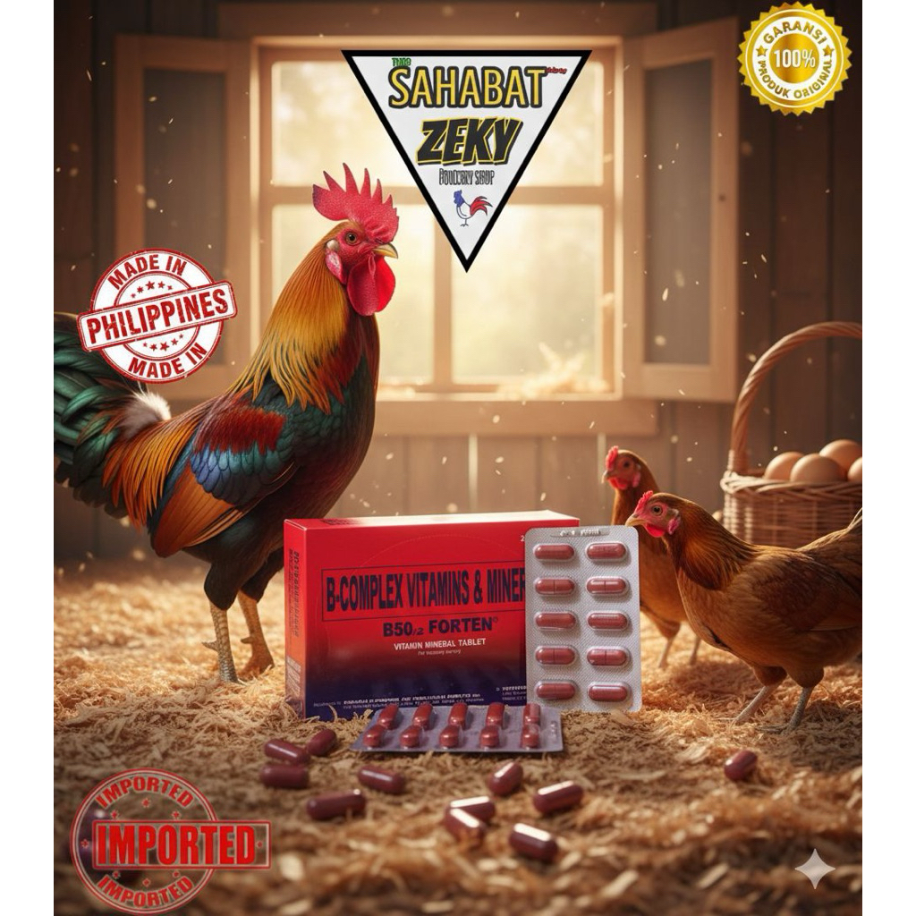 B50 Forten Original Vitamin Mineral Ayam