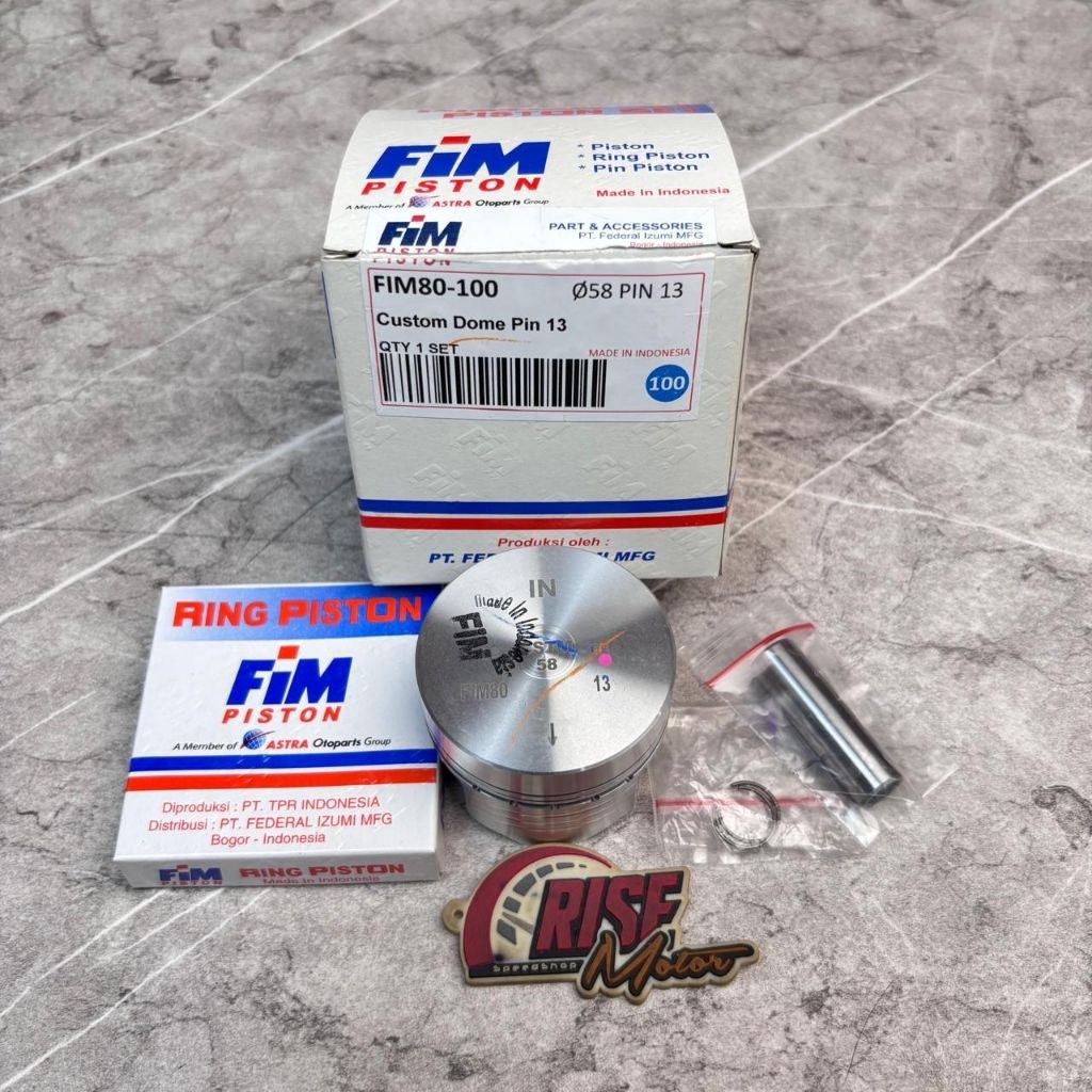 PISTON FIM 58 PEN 13 MENTAH