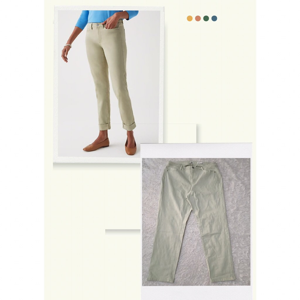 Jeans sage denim melar big size