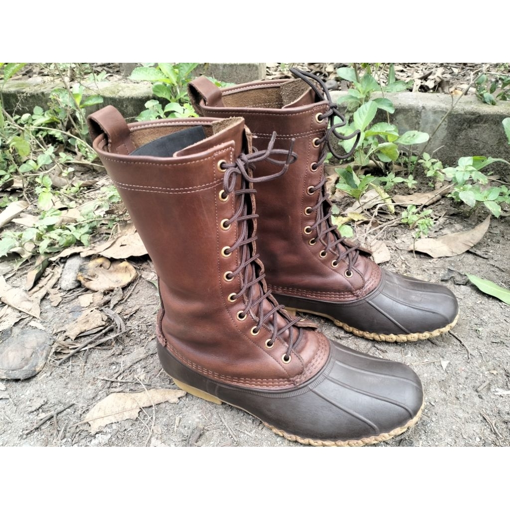 sepatu boots kulit bean boots 43 second