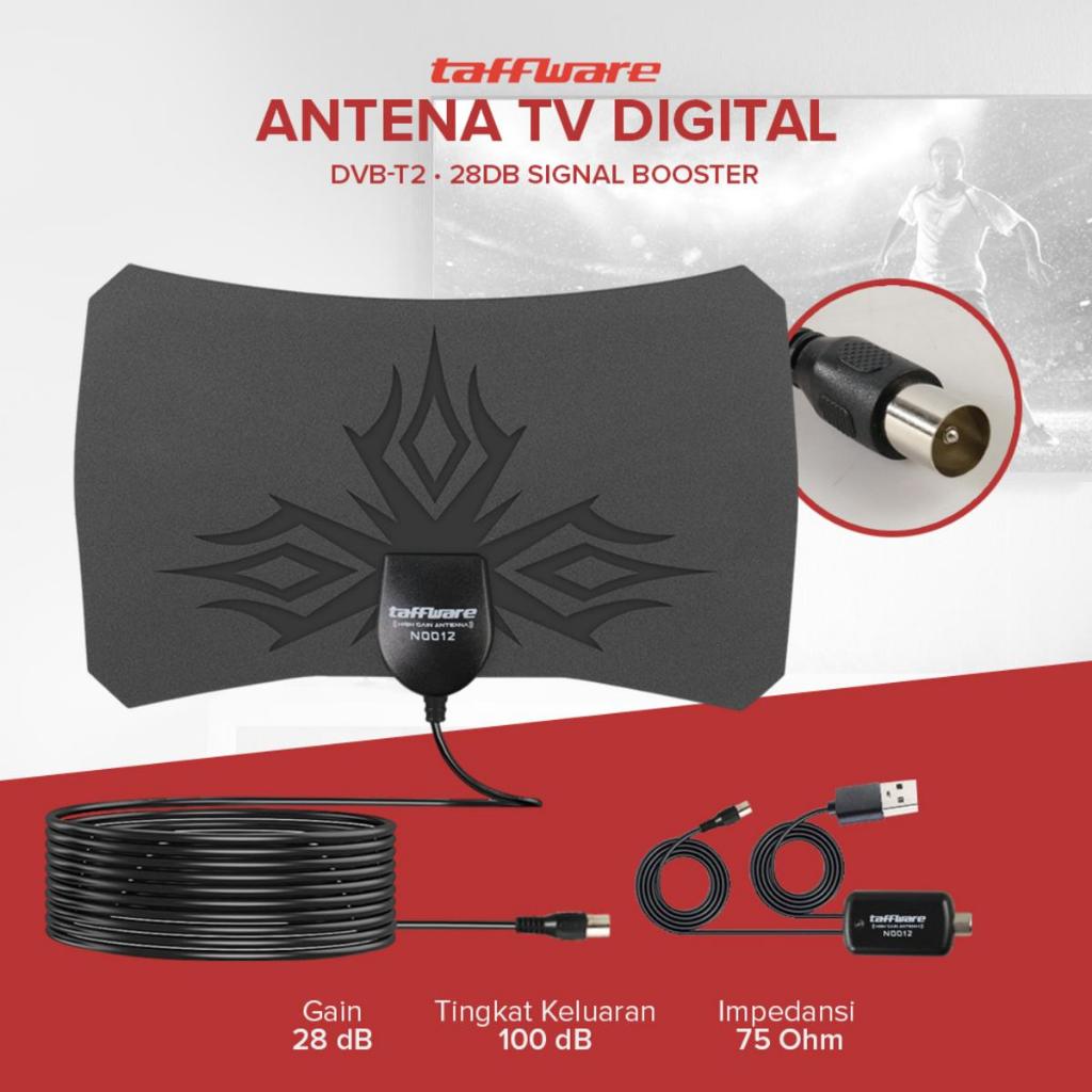 Antena Telivisi  Digital Indoor Antena TV Indoor Untuk Siaran Digital Antena Wifi Box Smart Booster
