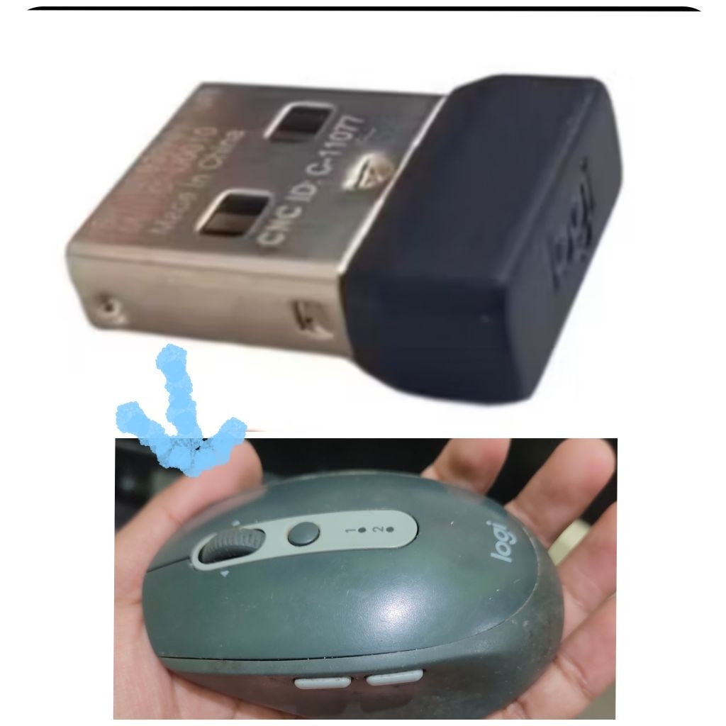usb dongle receiver mouse logitech m590