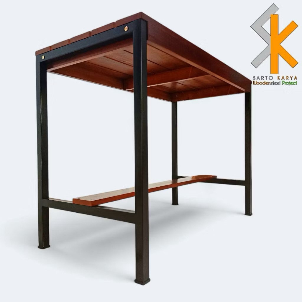 Custom Ukuran Meja Kaki Besi