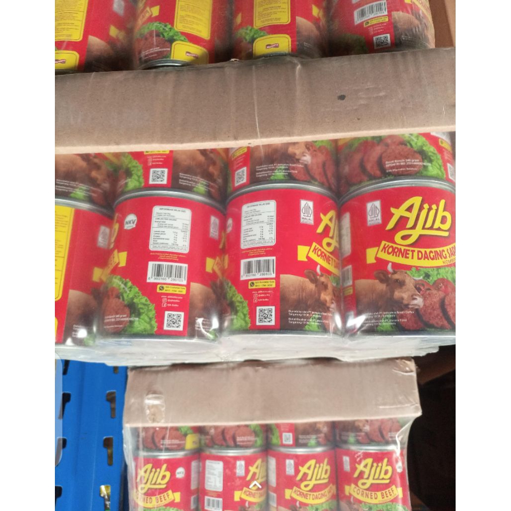 AJIB kornet sapi 340 gr