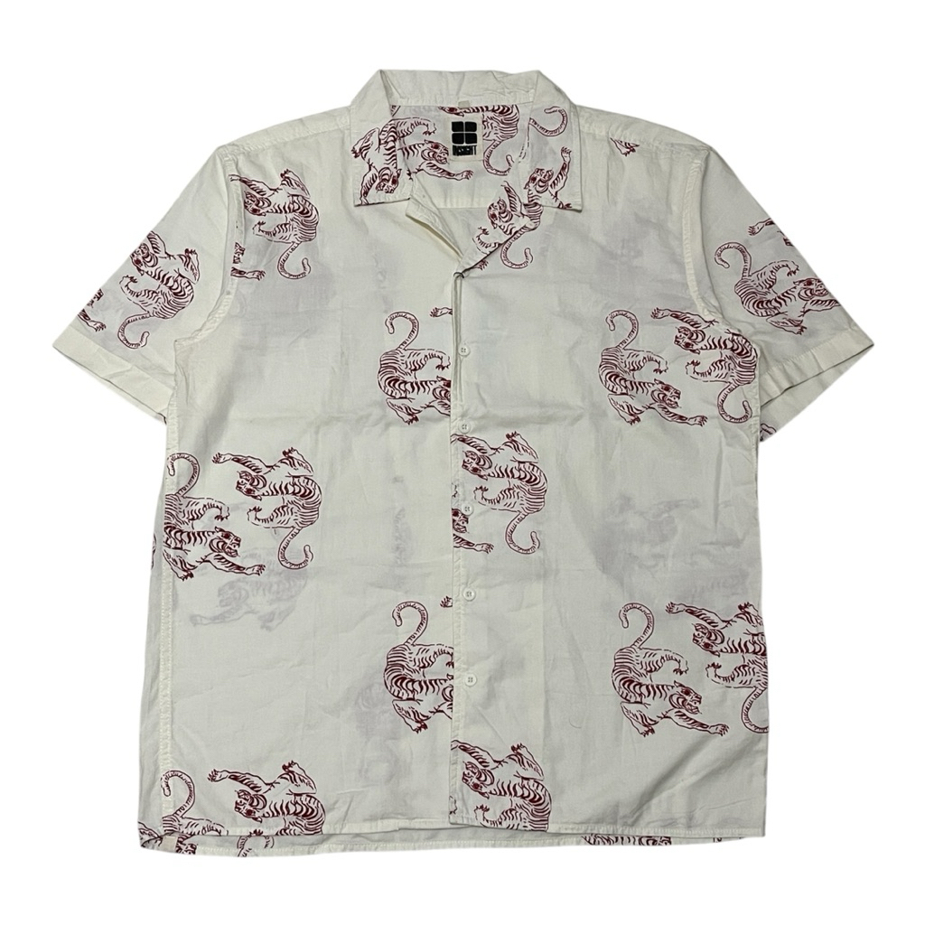 Kemeja Insight Original Pria Chitiger Shirt Off White