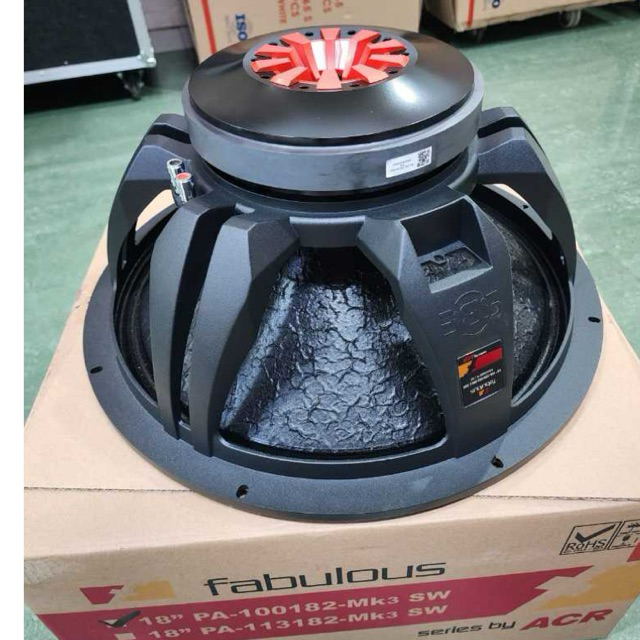 Speaker 18 inch ACR Fabulous 100182 SW MKIII / 100182SW MKIII / 100182 SW-MKIII -- ORIGINAL SINAR BA