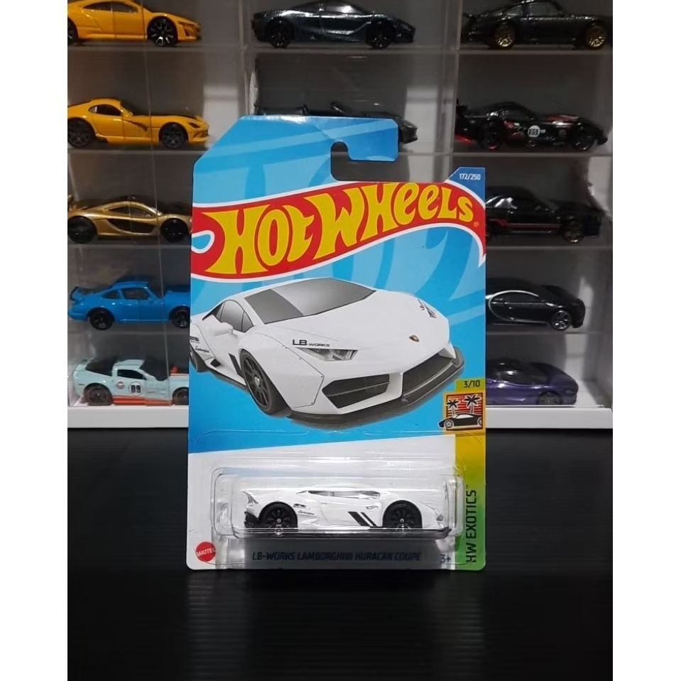 Hot Wheels Lamborghini Huracan LBWK Putih