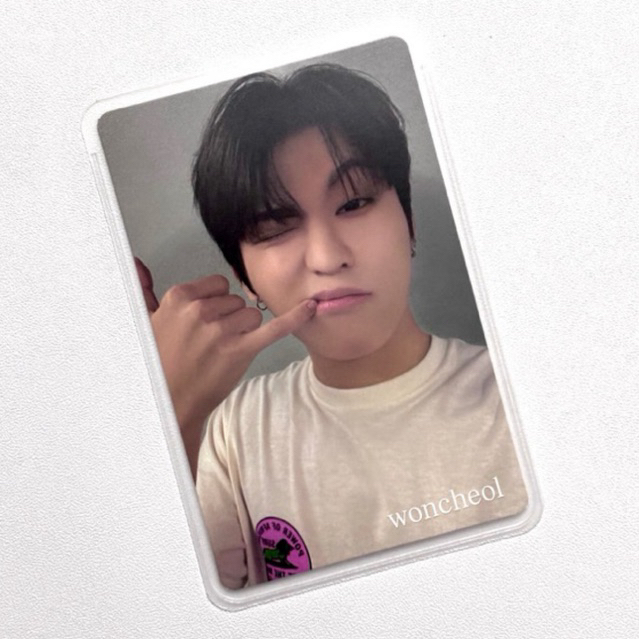 [READY] PHOTOCARD OFFICIAL TREASURE JEONGWOO BARUDAK WELL