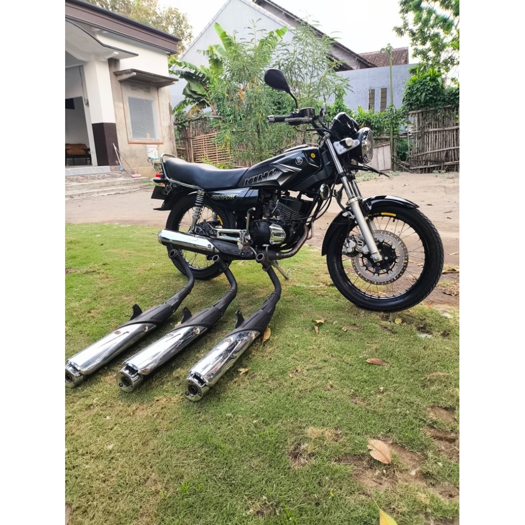 knalpot rx king peredam original set ais