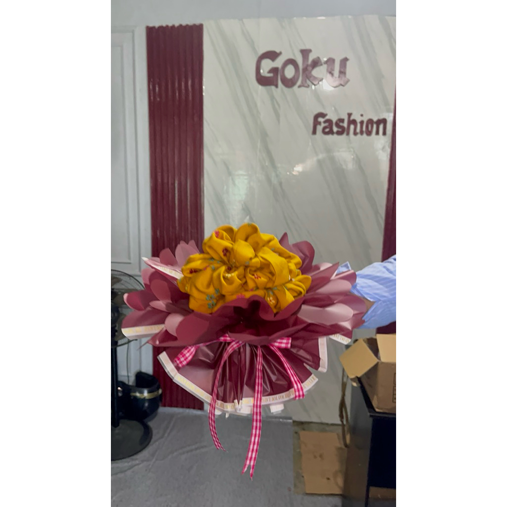 bouqet Daster Special hari ibu/ kado Hampers buket hijab/baju tidur/baju daster terbaru kekinian 202