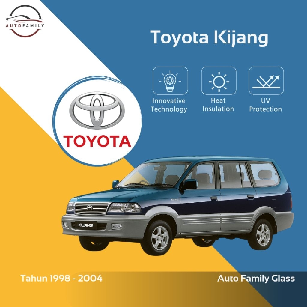 Kaca Depan Mobil Toyota Kijang Kapsul