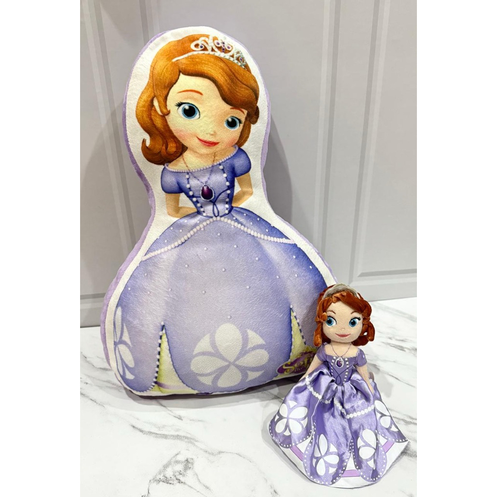 Boneka Plushie Bantal Princess Sofia the First Disney & Princess Sofia Disney Posh Paws