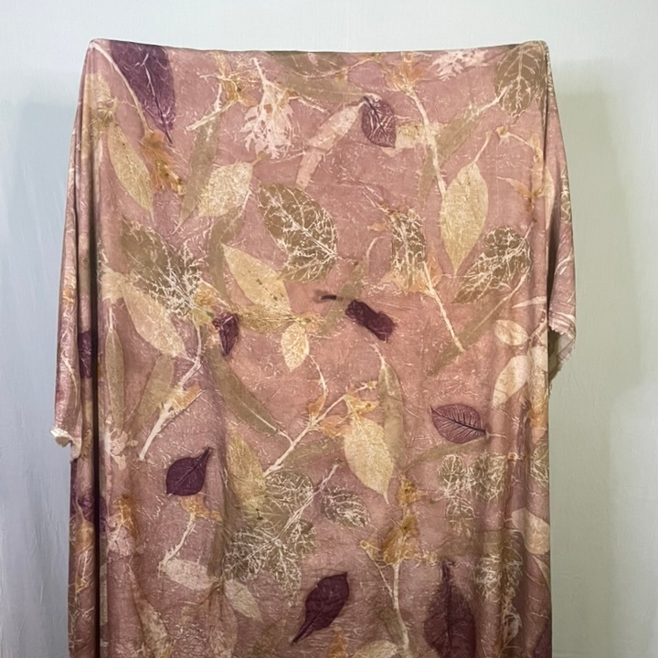 Kain Ecoprint Handmade Sutra