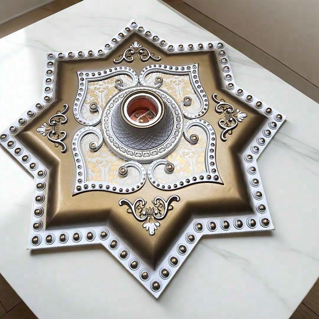 Vicon Fitting Lampu Ornamen 30CM/fiting hias plafon