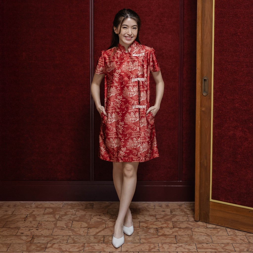Beatrice Clothing Medan Shu Dress - Pakaian Wanita | Dress Wanita Cheongsam