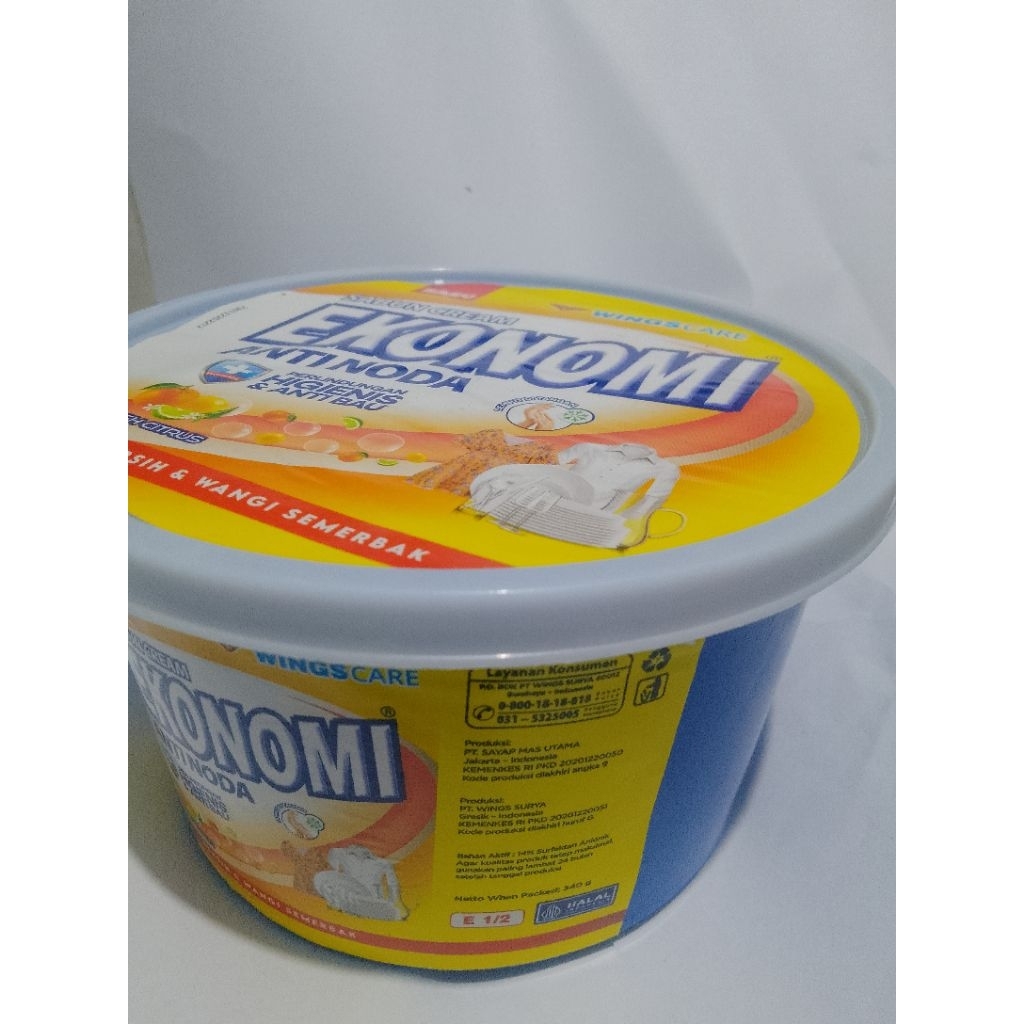 Sabun Colek Wings Ekonomi Kemasan Cup 340g