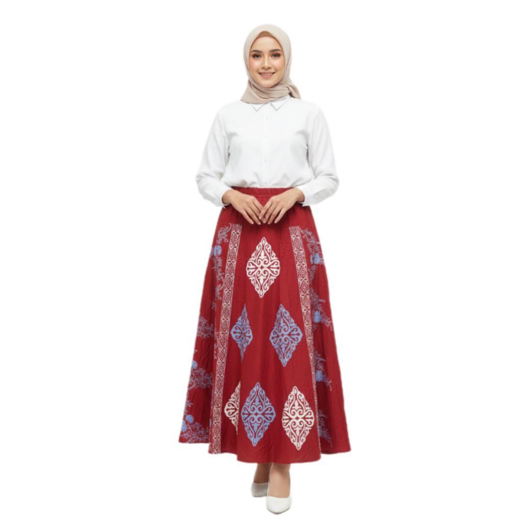 Rok Payung Rok Batik Payung Rok Batik Cap Katun Primis Premium