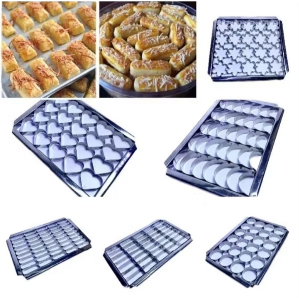 Cetakan kue castengel/cetakan kue kering/cetakan kue nastar bervariasi/berbagai macam bentuk