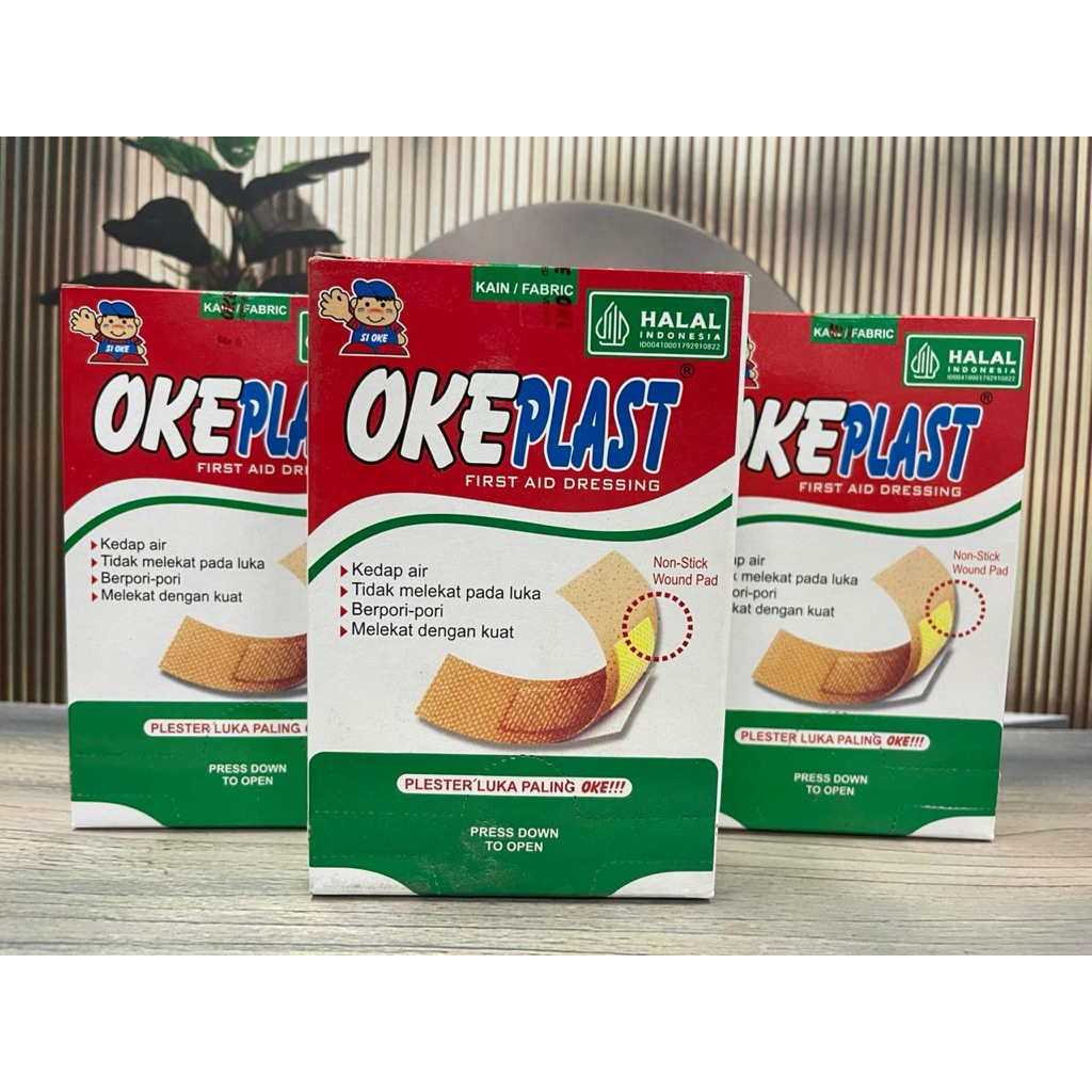 Plester Okeplast Isi 100 Lembar