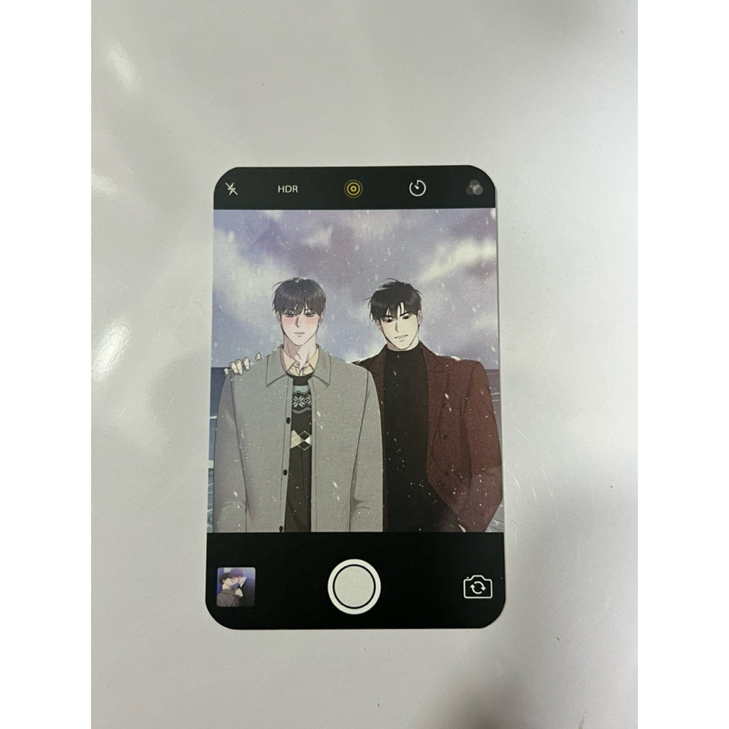 stranger manhwa photocard official limited