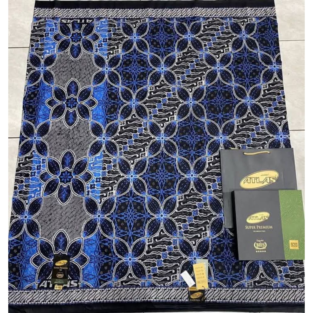 SARUNG ATLAS SUPER PREMIUM920 GOLD BATIK BHS
