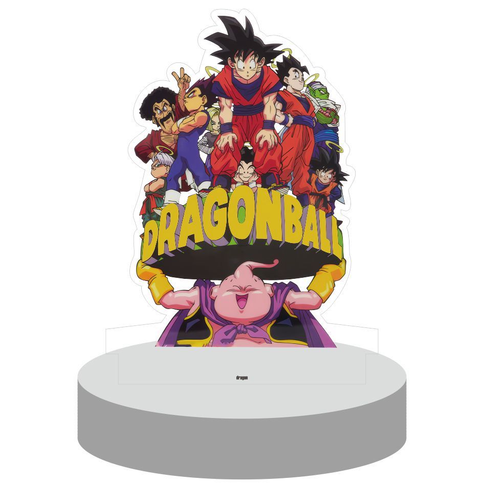 Lampu Tidur Meja Duduk Akrilik Anime Dragonball Dragon Ball Z Dragon Ball Super Dragon Ball GT Goku 