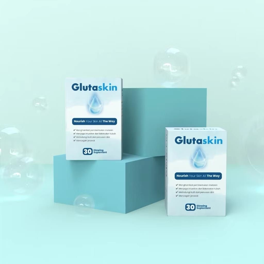 terlaris glutaskin official store isi 30 kapsul emutih kulit badan wajah