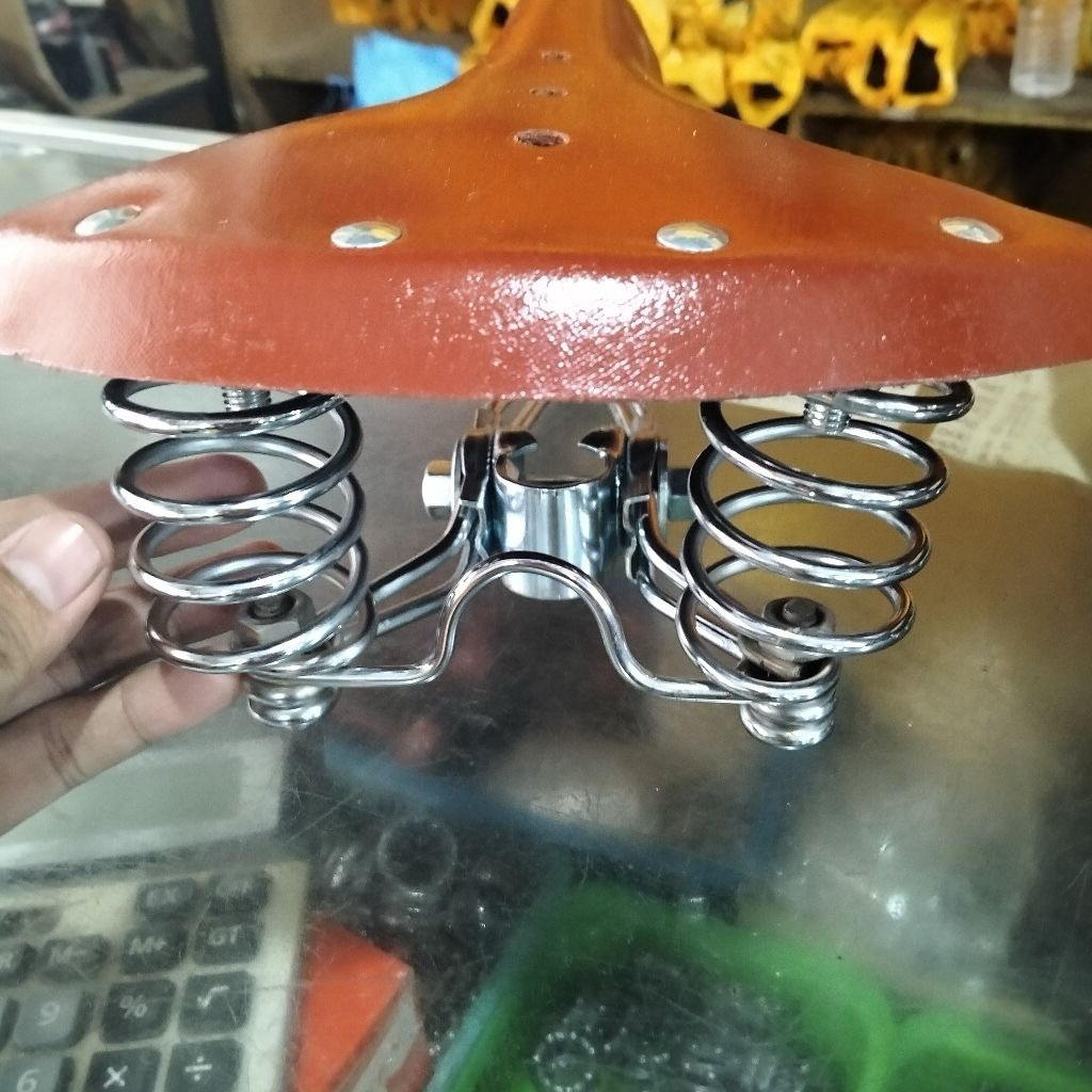 Sadel Sepeda Ontel Kulit