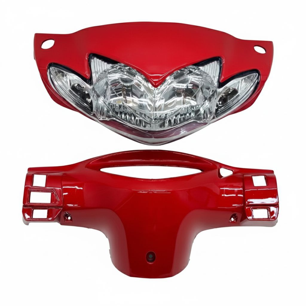 Batok Shogun 125 Merah + Reflektor Shogun 125 R / batok shogun 125 r Batok Shogun 125 Merah + Reflek