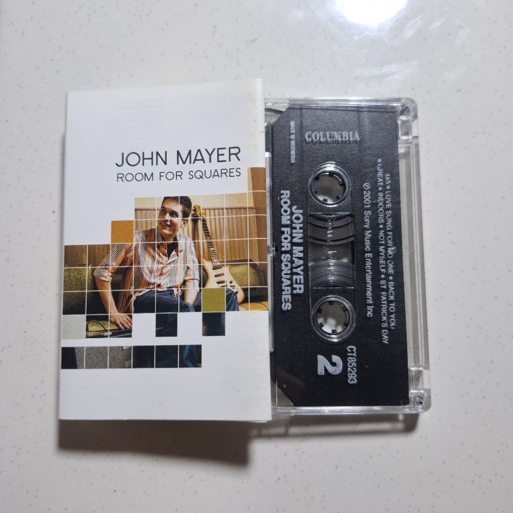 Kaset Pita John Mayer - Room For Squares Second