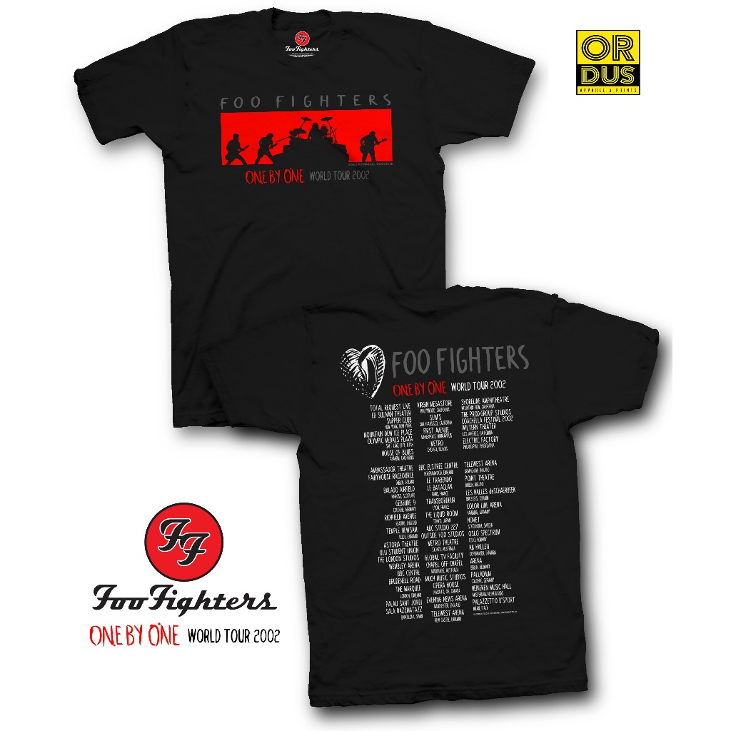 Kaos Konser - Foo Fighters One by One World Tour 2002