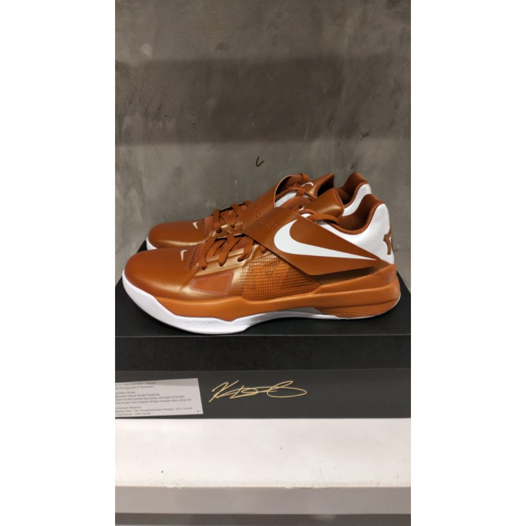 nike KD 4 longhorn