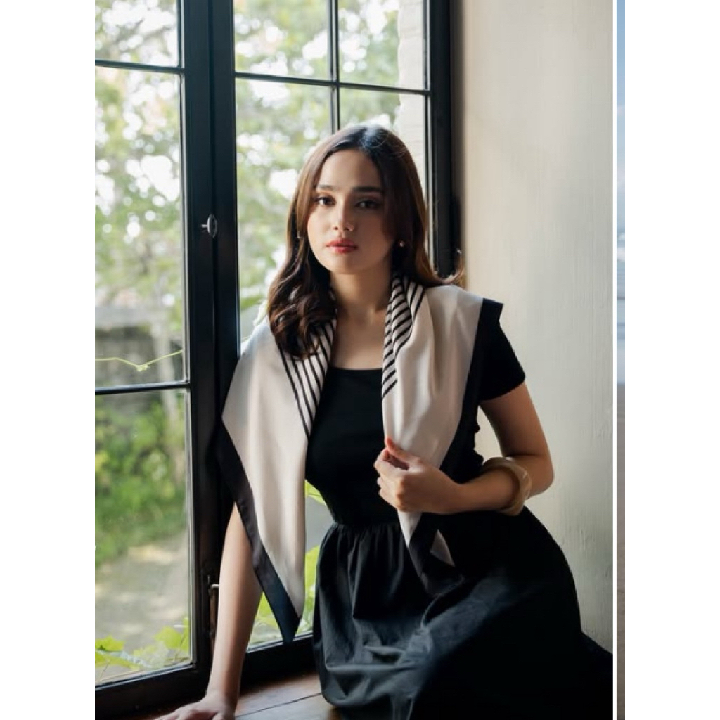 This is April x Syifa Hadju Eugene Dress Black (NEW)