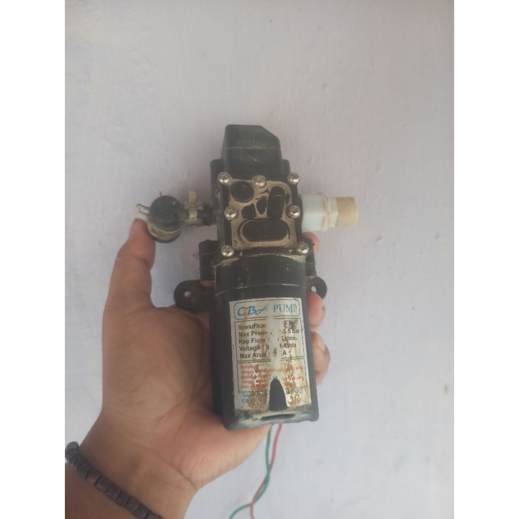 Dinamo pompa air DC12v