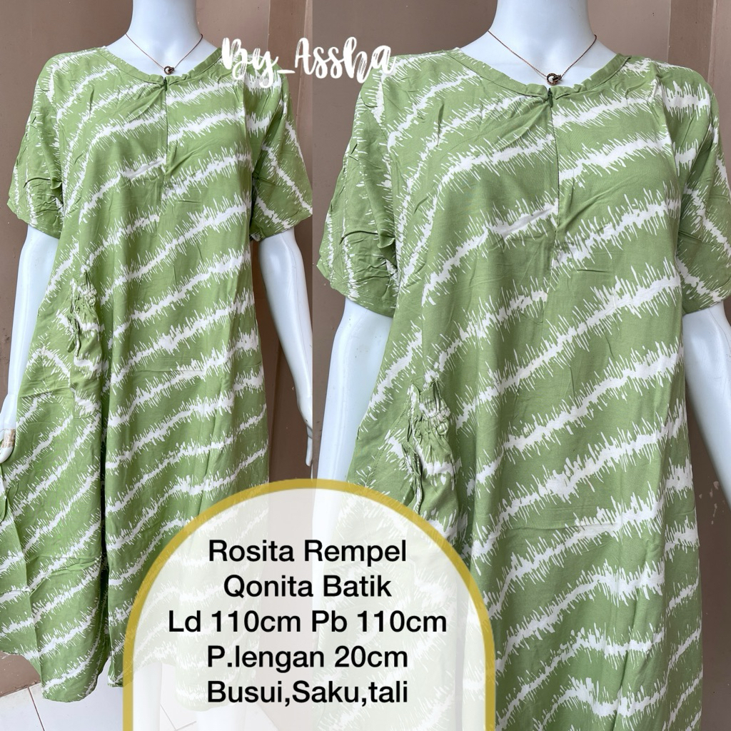 Daster Batik Qonita Pekalongan Rosita Busui