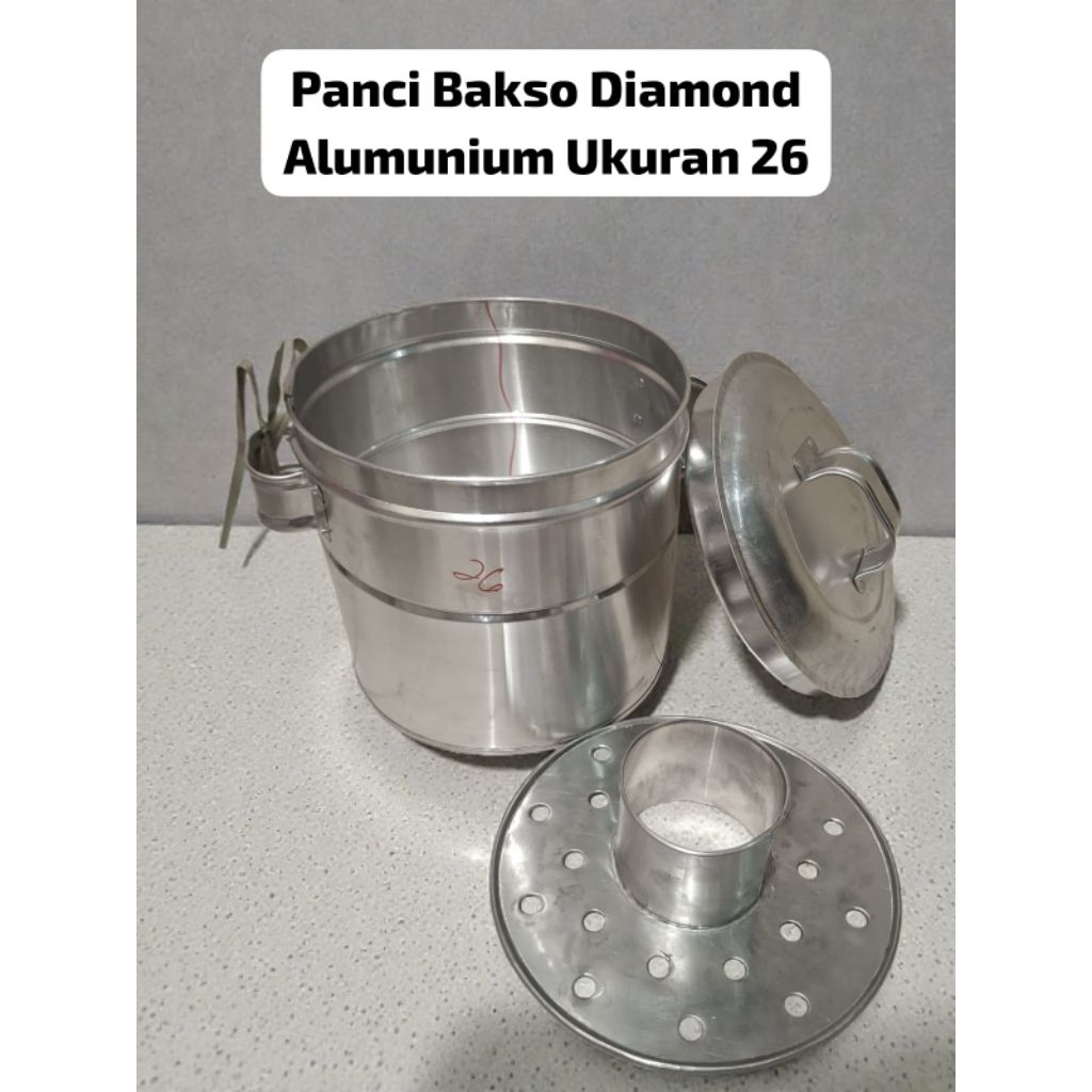 Panci Bakso Diamond Alumunium