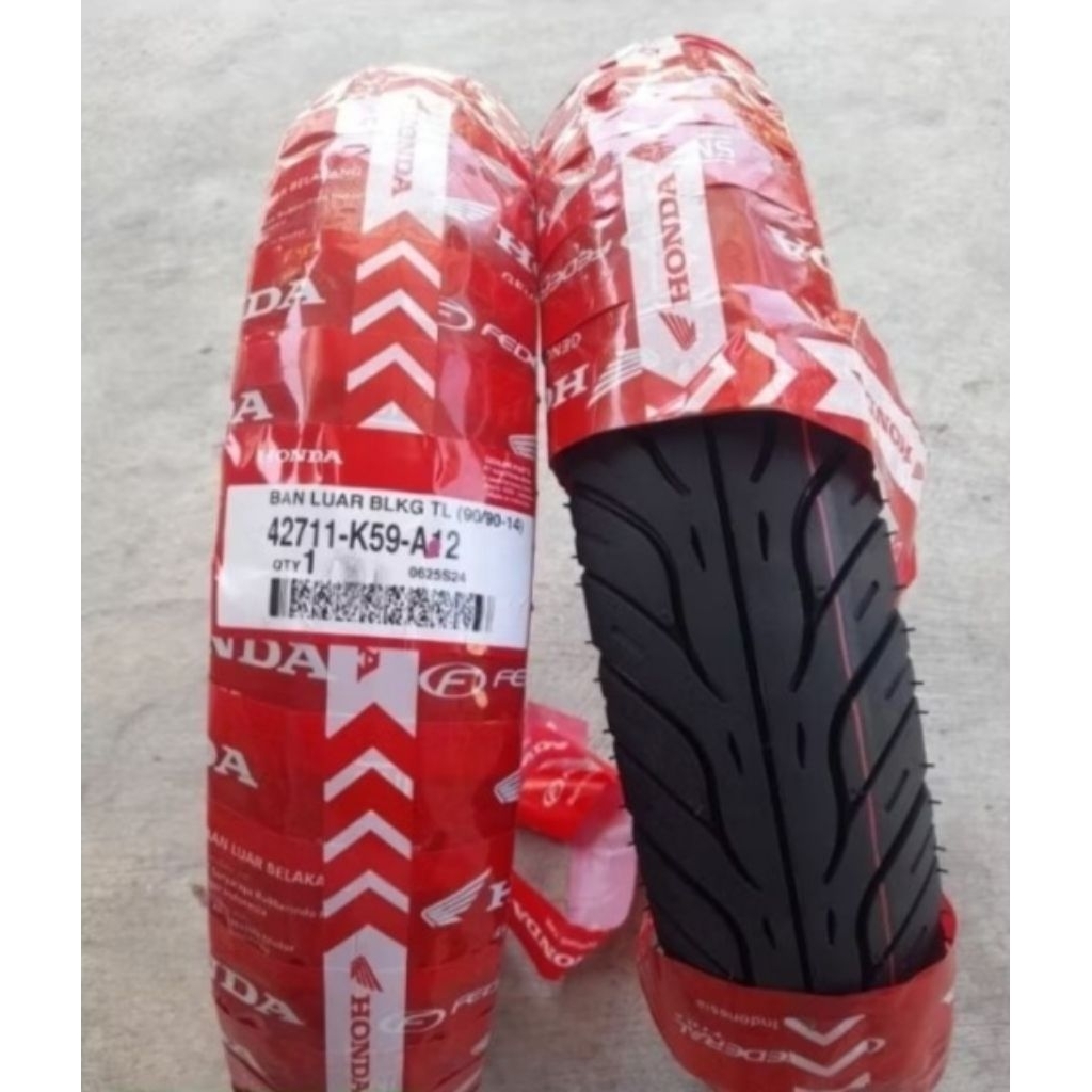 Ban Belakang Tubless Beat Vario federal honda 90/90-14