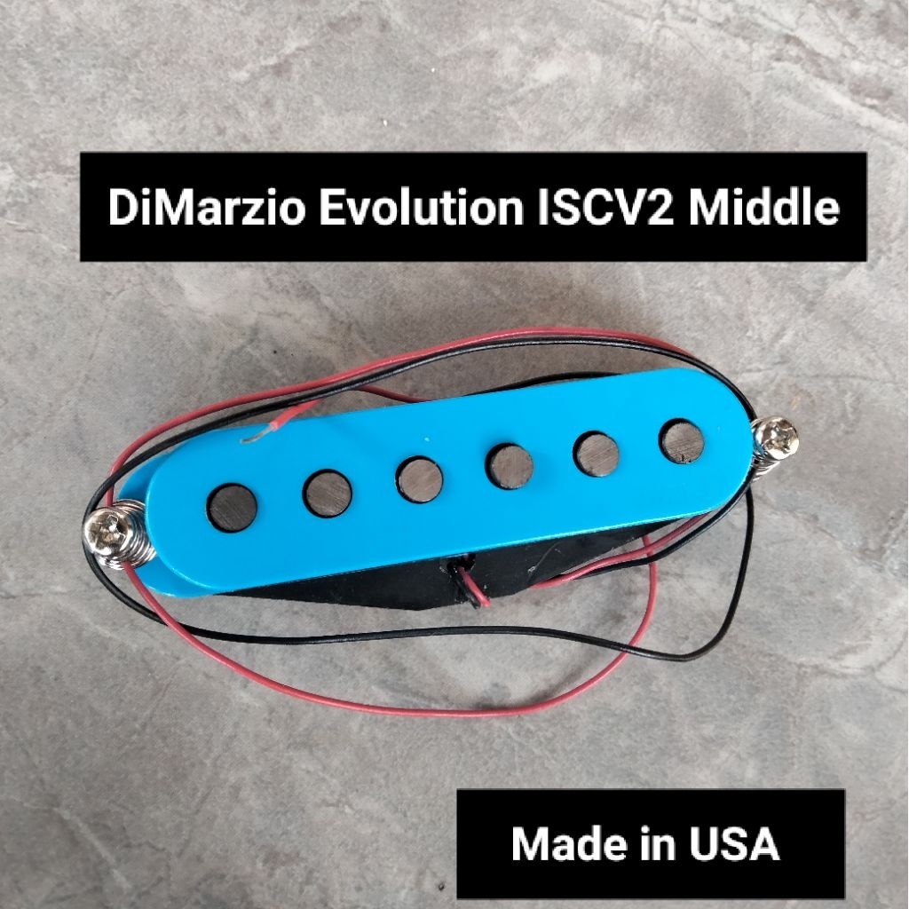 DiMarzio Evolution ISCV2 Blue made in USA for Middle