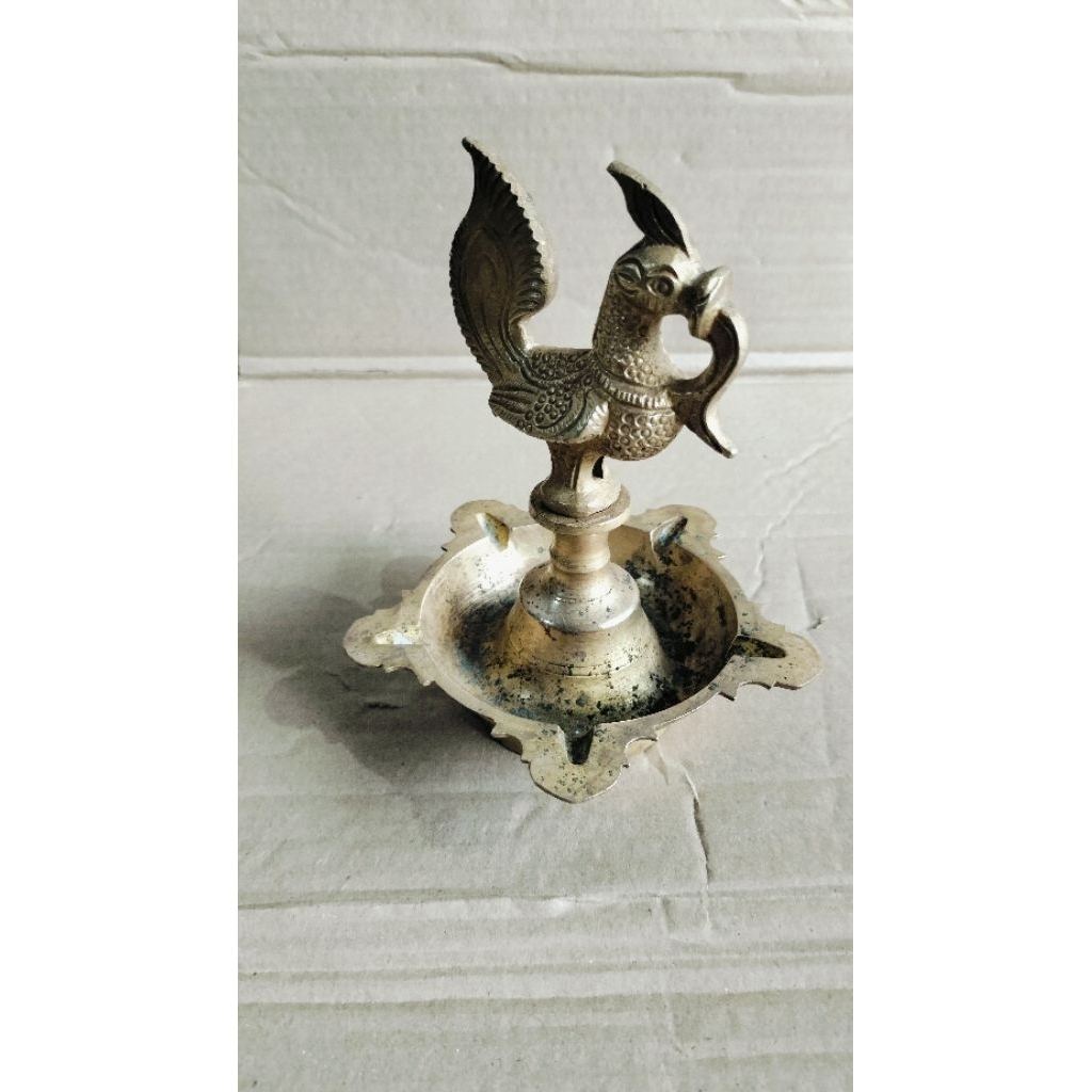 ASBAK KUNINGAN KUNO ANTIK