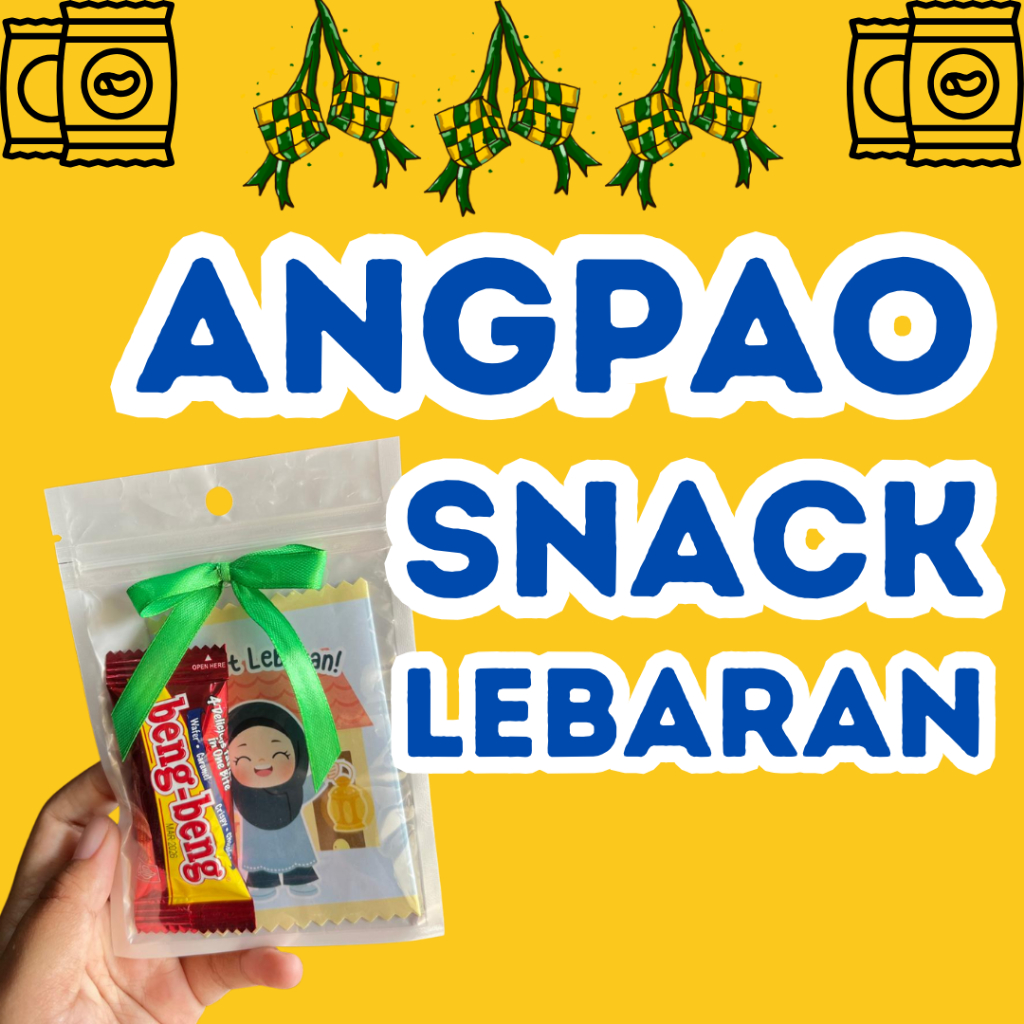 Angpao Snack Amplop Lebaran Unik