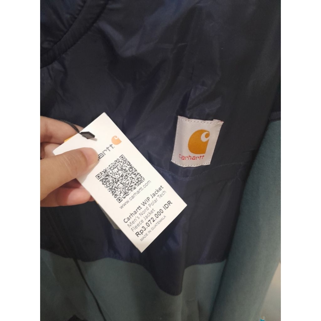 Jaket  Model Windbreaker Warna Biru Tua & Hijau Tua