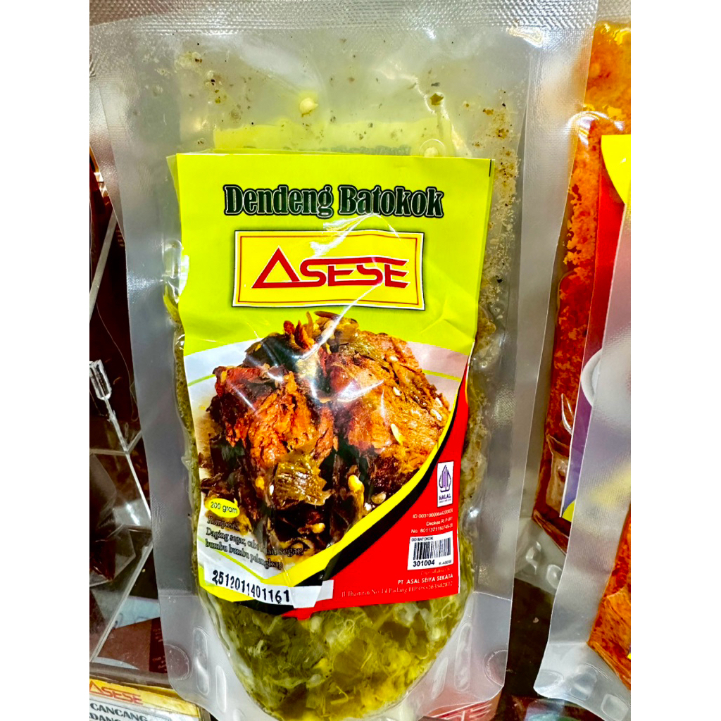 Dendeng Batokok Asese 200gram
