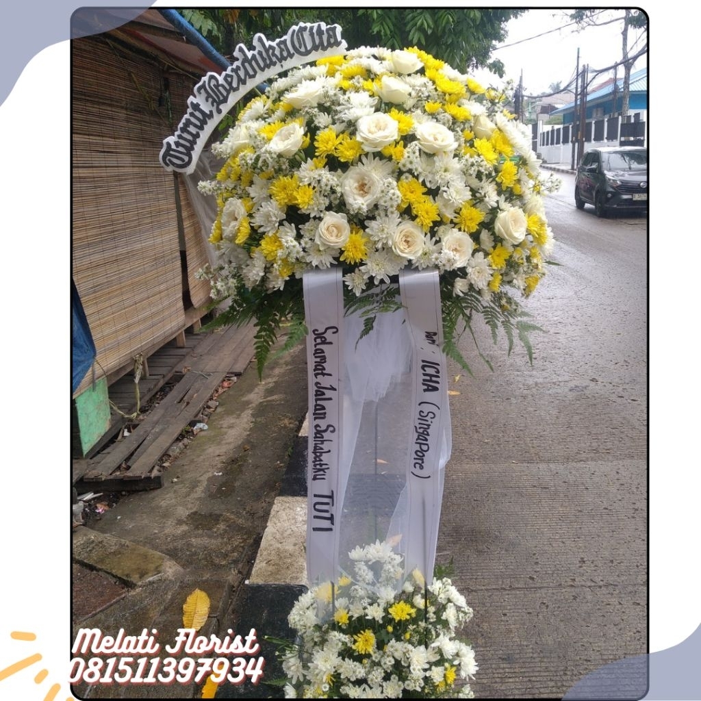Standing flower | Standing flowers | standing flower selamat dan sukses | standing flower dukacita |