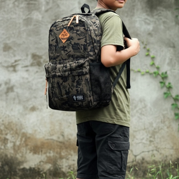 tas ransel pria / tas army distro pria / tas sekolah / tas kanvas / tas gendong pria COWOK